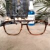 Tortoise Brown Black Full Rim Squre Computer Glass - Image 4